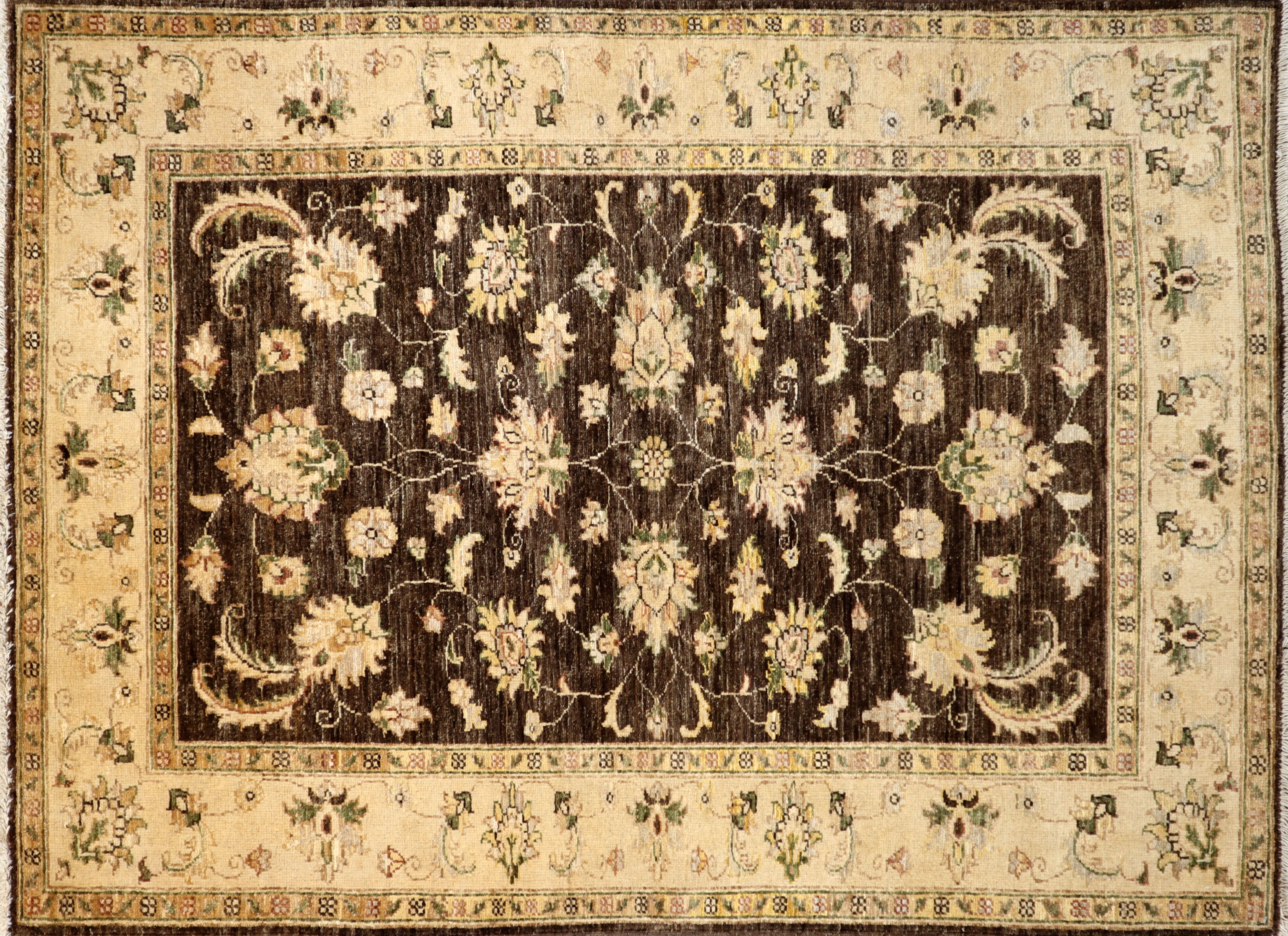 Mahal rug, 4'0" x 5'7", from Afghanistan