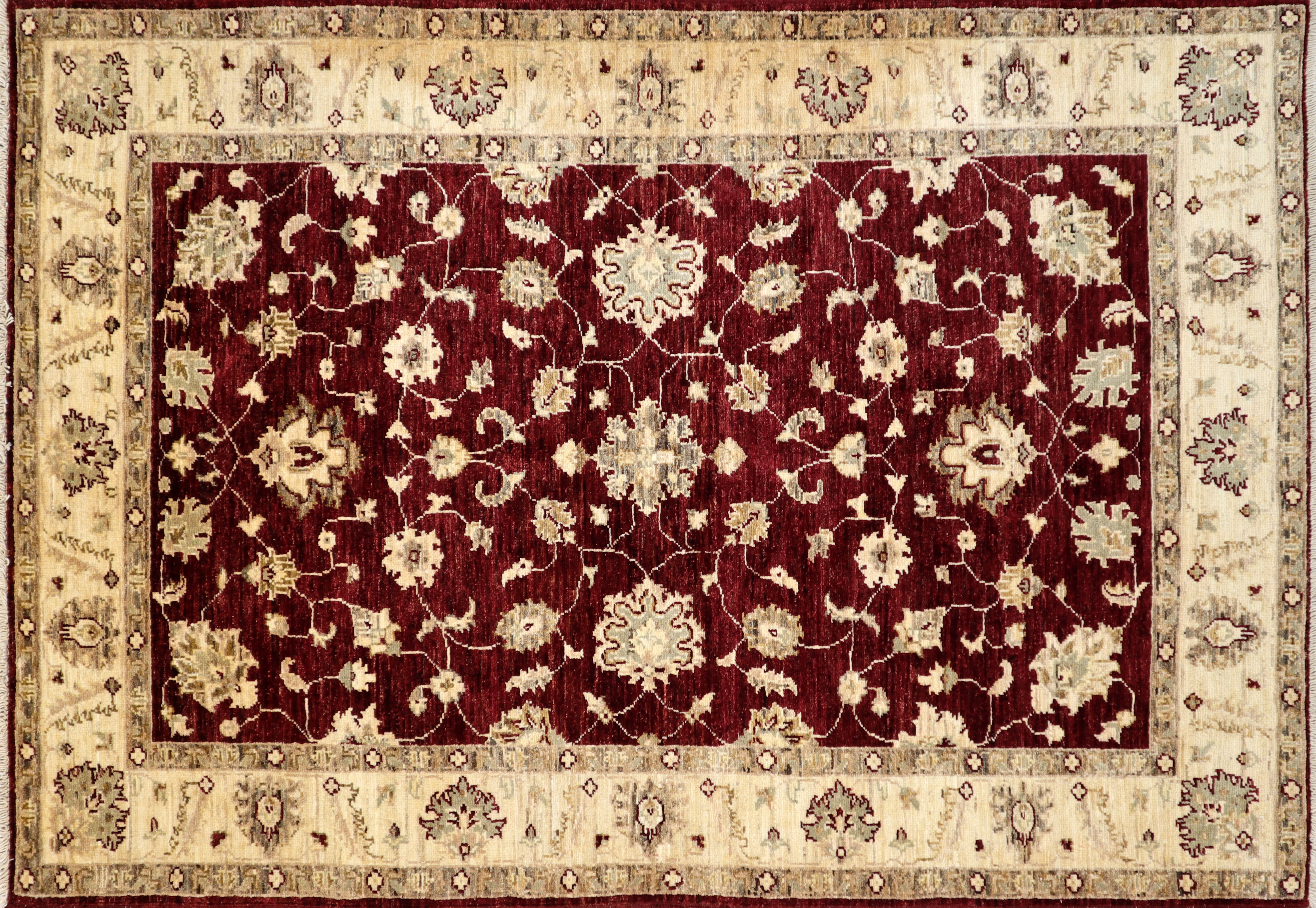 Mahal rug, 4'2" x 6'0", from Afghanistan