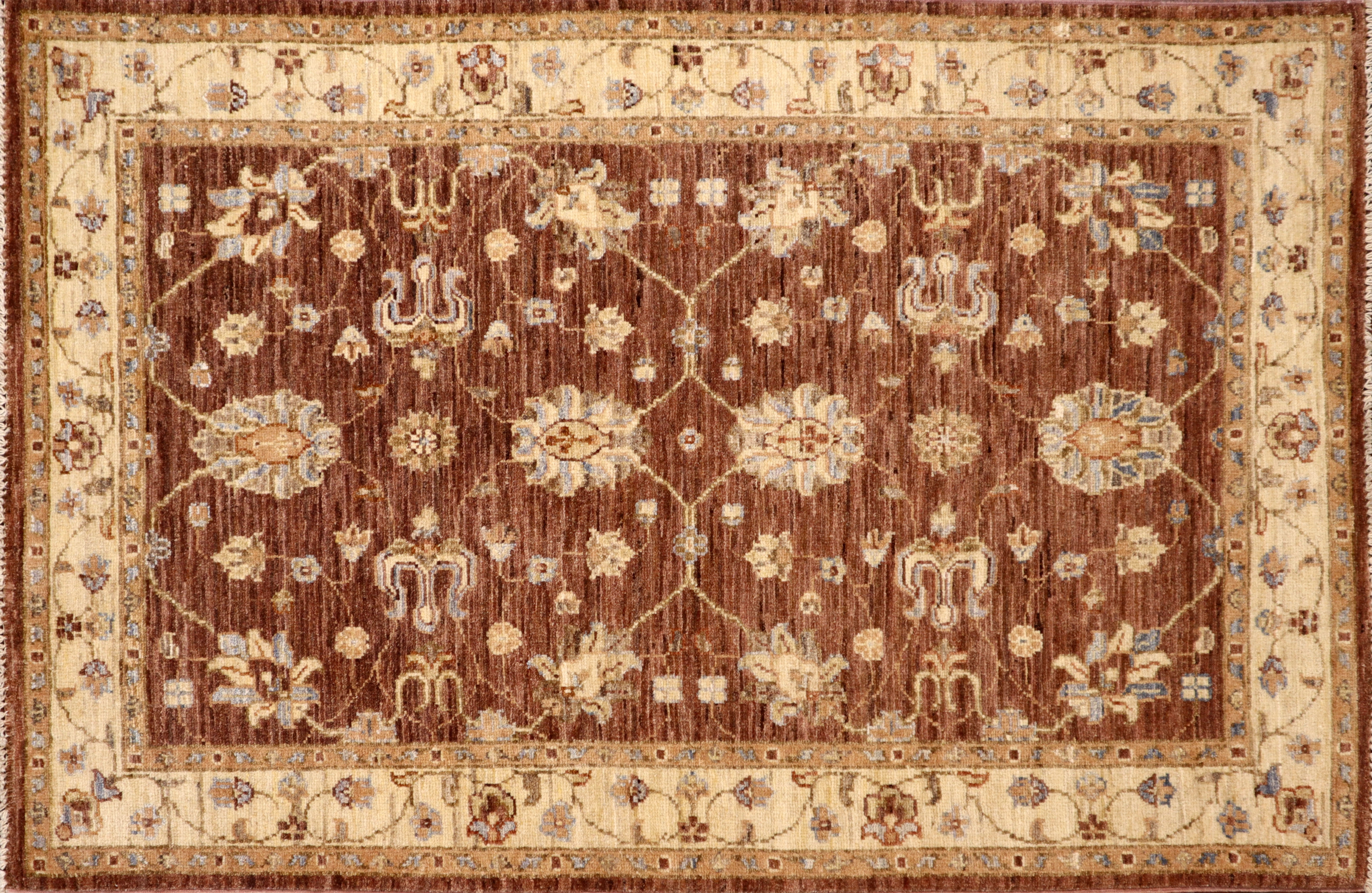 Mahal rug, 2'9" x 5'0", from Afghanistan