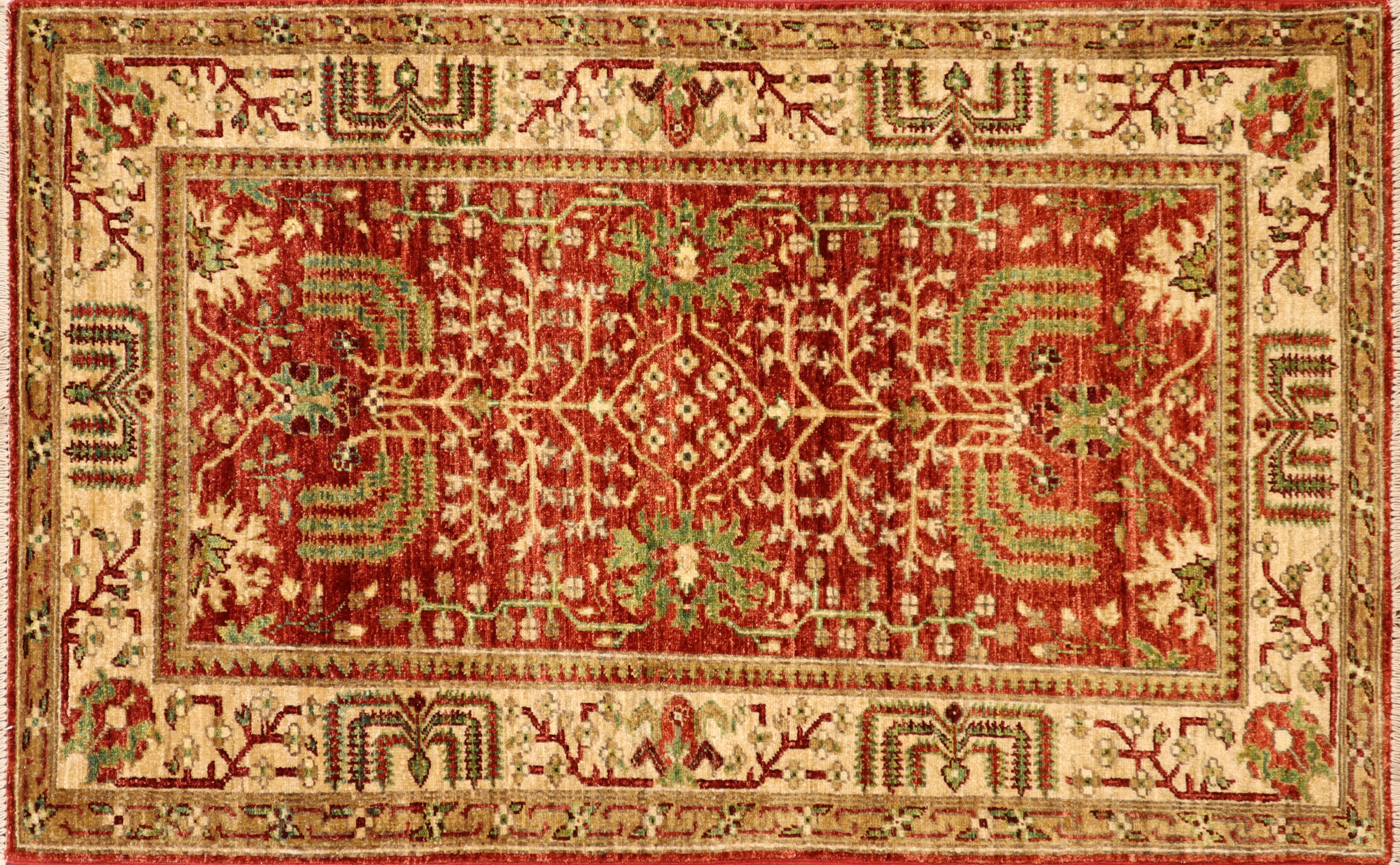 Bakhtiari rug, 3'0" x 4'10", from Afghanistan