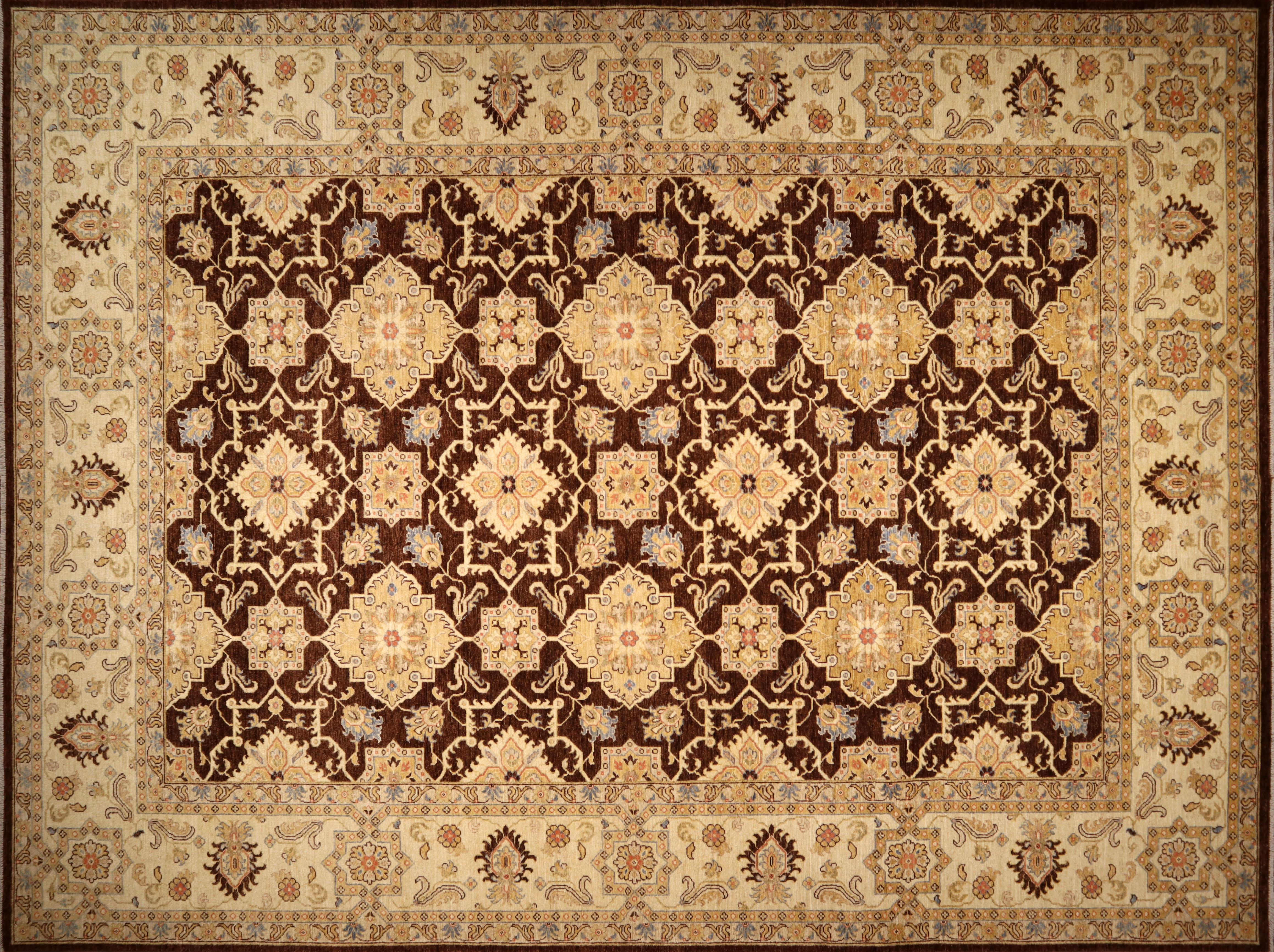 Sultanabad rug, 8'11" x 11'10", from Afghanistan