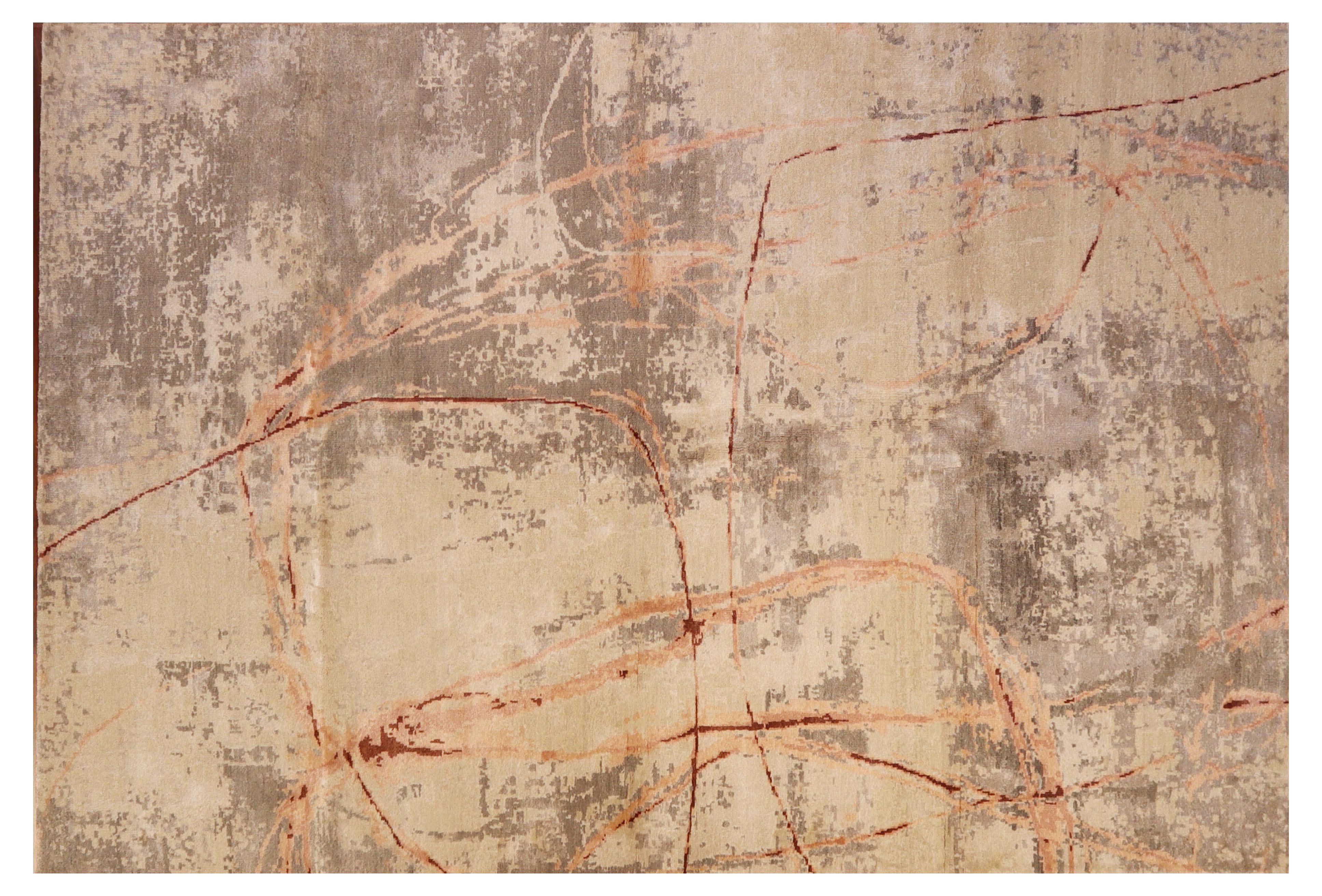 Modern rug, 5'5" x 8'1", from India