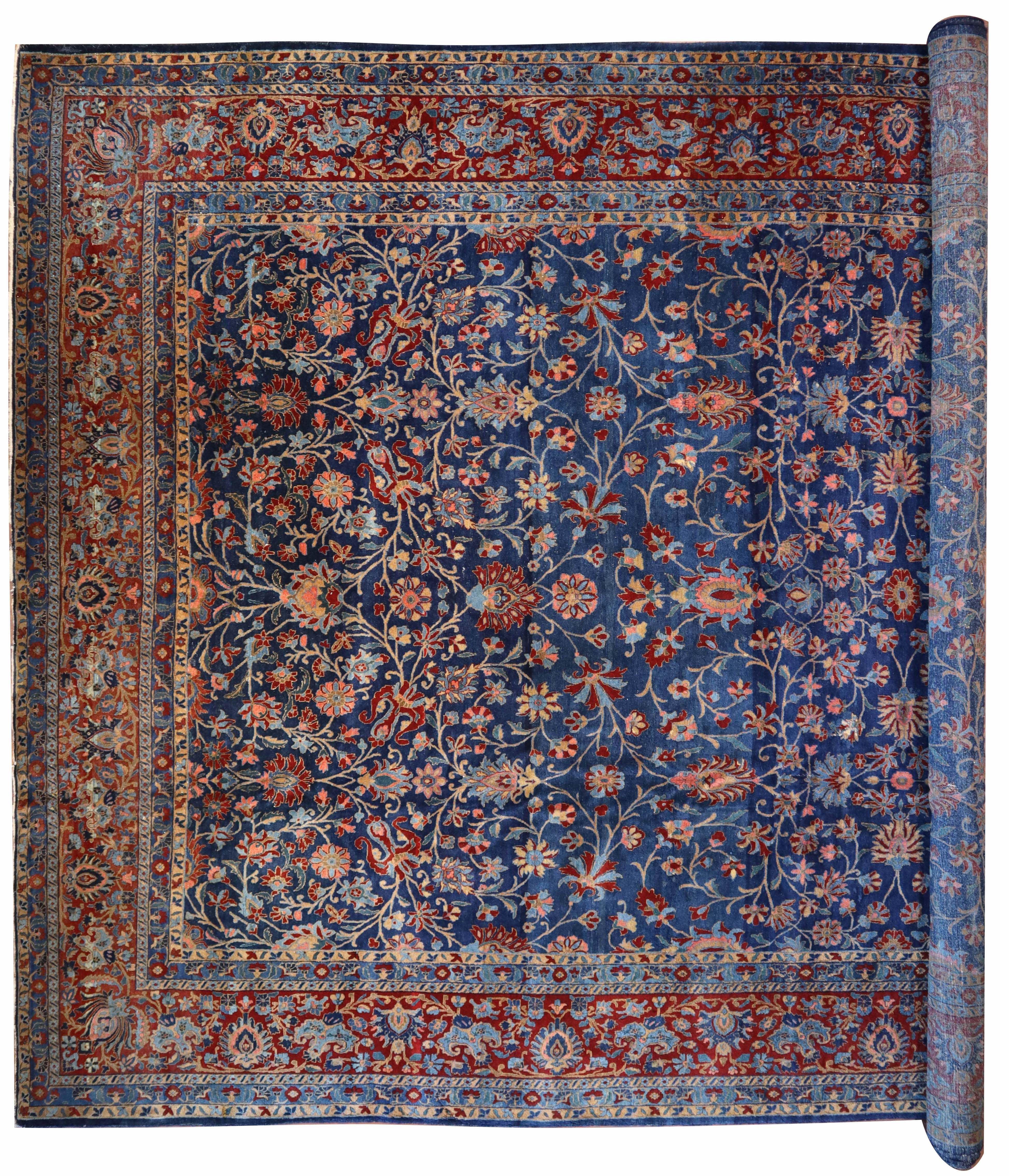 Sarouk rug, 11'0" x 17'7", from Iran