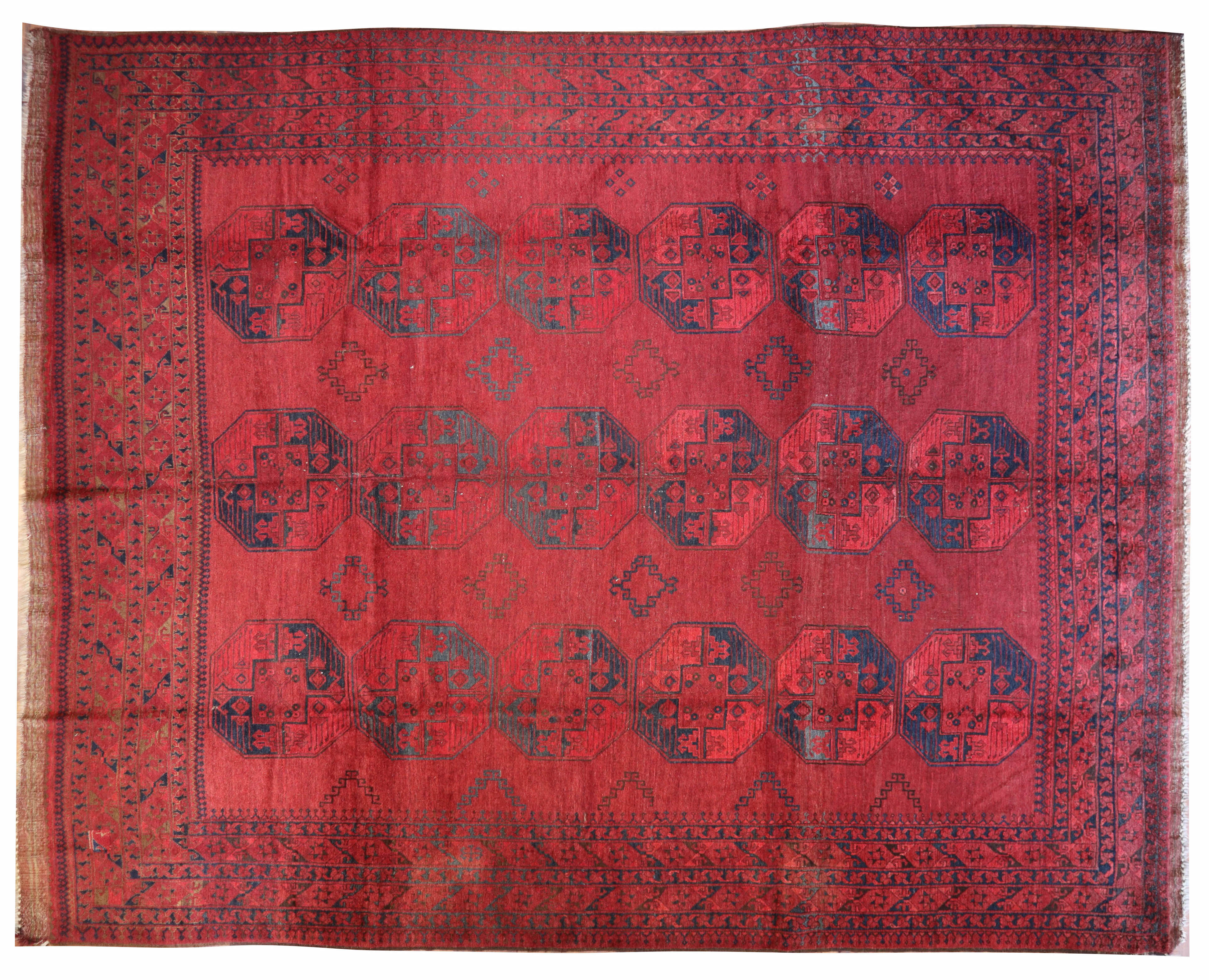Oushak rug, 9'10" x 14'0", from Afghanistan